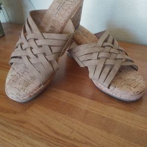Cloud Walkers Heather Wedge Sandals Wide Width